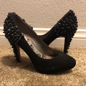 Sam Edelman Lorissa black suede pumps
